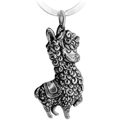 FABACH Lama No Drama Lama sleutelhanger Metalen gelukshanger Lama sleutelhanger Alpaca cadeau, Antieke zilver, Sleutelhanger FABACH Lama No Drama Lama sleutelhanger Metalen gelukshanger Lama sleutelhanger Alpaca cadeau, Antieke zilver, Sleutelhanger