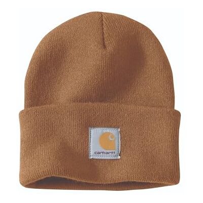 Carhartt gebreide muts met omslag, beanie, uniseks, 1 stuk One Size Carhartt gebreide muts met omslag, beanie, uniseks, 1 stuk One Size
