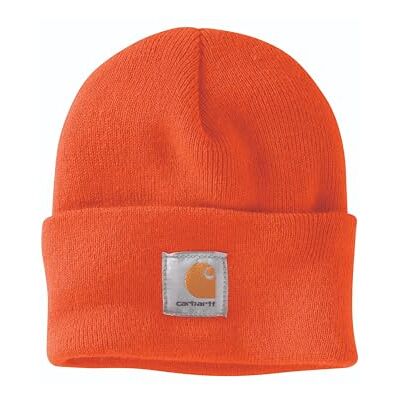 Carhartt gebreide muts met achterkant voor heren (set van 1) One Size Carhartt gebreide muts met achterkant voor heren (set van 1) One Size