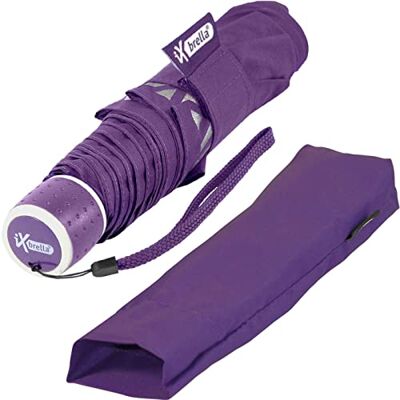 iX-brella Mini kinderparaplu Safety Reflex extra licht, berry iX-brella Mini kinderparaplu Safety Reflex extra licht, berry