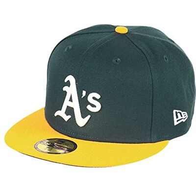 New Era Oakland Athletics MLB AC Performance Green 59Fifty Basecap New Era Oakland Athletics MLB AC Performance Green 59Fifty Basecap