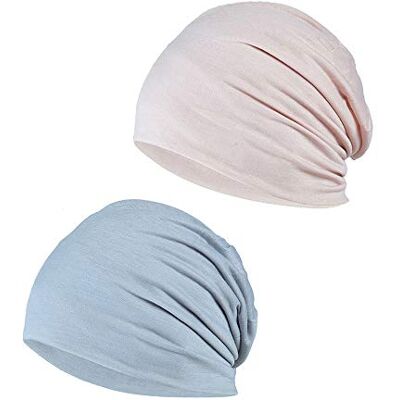 YOFASEN Slouchy muts, kanker, chemopet, katoenen tulband, hoed, stretch, moslim sjaal voor vrouwen, mannen Eén maat YOFASEN Slouchy muts, kanker, chemopet, katoenen tulband, hoed, stretch, moslim sjaal voor vrouwen, mannen Eén maat