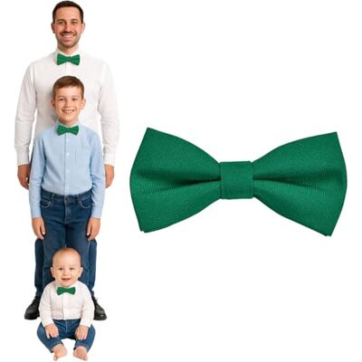 DonDon Vlinderdas voor heren, kinderen, jongens of baby's, mat, voorgebonden en in lengte verstelbaar, van gabardine katoen, feestelijk accessoire voor bruiloft, communie en ceremonie Bébés / Petit enfant - 8 x 4 cm DonDon Vlinderdas voor heren, kinderen, jongens of baby's, mat, voorgebonden en in lengte verstelbaar, van gabardine katoen, feestelijk accessoire voor bruiloft, communie en ceremonie Bébés / Petit enfant - 8 x 4 cm