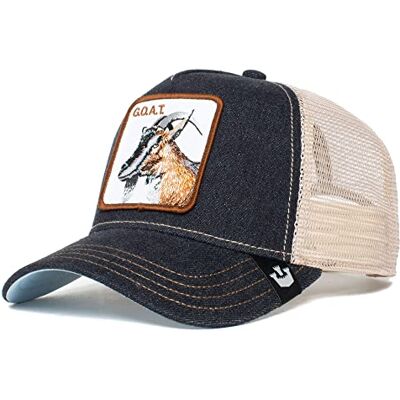 Goorin Bros. The Farm Original Seasonal Snapback Truckerpet voor dames en heren, baseballpet voor heren (1 stuk), Eén maat One Size Goorin Bros. The Farm Original Seasonal Snapback Truckerpet voor dames en heren, baseballpet voor heren (1 stuk), Eén maat One Size