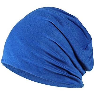 YOFASEN Slouchy muts, , chemopet, katoenen tulband, hoed, stretch, moslim sjaal voor vrouwen, mannen, Royal Blauw Eén maat YOFASEN Slouchy muts, , chemopet, katoenen tulband, hoed, stretch, moslim sjaal voor vrouwen, mannen, Royal Blauw Eén maat