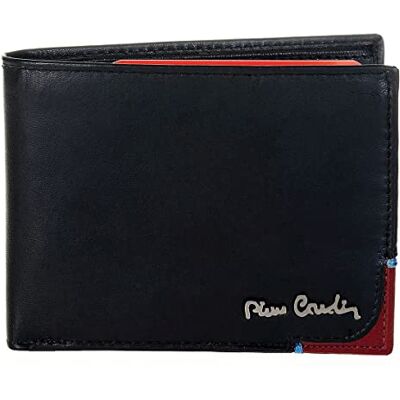 Pierre Cardin Heren Portemonnee Slanke Slanke Mannelijke Kleine Slim Rfid Gift Portemonnee Met Portemonnee Dunne Geldhouder Jongen Portemonnee Zwart/Rood, Zwart/Rood Pierre Cardin Heren Portemonnee Slanke Slanke Mannelijke Kleine Slim Rfid Gift Portemonnee Met Portemonnee Dunne Geldhouder Jongen Portemonnee Zwart/Rood, Zwart/Rood