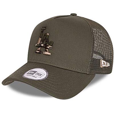 New Era Los Angeles Dodgers Camouflage Infill A-frame Adjustable Trucker Cap One-Size One size New Era Los Angeles Dodgers Camouflage Infill A-frame Adjustable Trucker Cap One-Size One size