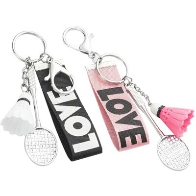 CHROMACRAFT 2 Mini Badminton Hangers, Interessante Hangers, Creatieve Stijl Hangers, Sportelementen Hangers, Decoratieve Hangers, Roze, Eén maat, Modern, Roze, Eén maat, Modern CHROMACRAFT 2 Mini Badminton Hangers, Interessante Hangers, Creatieve Stijl Hangers, Sportelementen Hangers, Decoratieve Hangers, Roze, Eén maat, Modern, Roze, Eén maat, Modern