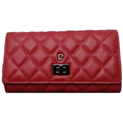Pierre Cardin Portemonnee voor dames, kunstleer, mooi, groot, ruim, leer, cadeau, portemonnee met portemonnee, bankbiljettenhouder, meisjesportemonnee Pierre Cardin Portemonnee voor dames, kunstleer, mooi, groot, ruim, leer, cadeau, portemonnee met portemonnee, bankbiljettenhouder, meisjesportemonnee
