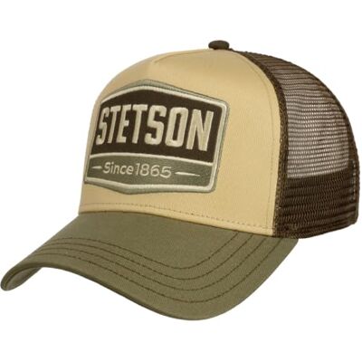 Stetson Texas Home of BBQ Trucker Pet Dames/Heren baseballpet base cap mesh Snapback met klep voor Zomer/Winter Eén maat Stetson Texas Home of BBQ Trucker Pet Dames/Heren baseballpet base cap mesh Snapback met klep voor Zomer/Winter Eén maat
