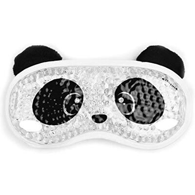 Legami Chill Out, Gel oogmasker, 19,5 x 11 (H max) cm, pvc en polyester, panda thema, herbruikbaar masker, verstelbare elastiek, perfecte pasvorm, warm en koud effect Legami Chill Out, Gel oogmasker, 19,5 x 11 (H max) cm, pvc en polyester, panda thema, herbruikbaar masker, verstelbare elastiek, perfecte pasvorm, warm en koud effect