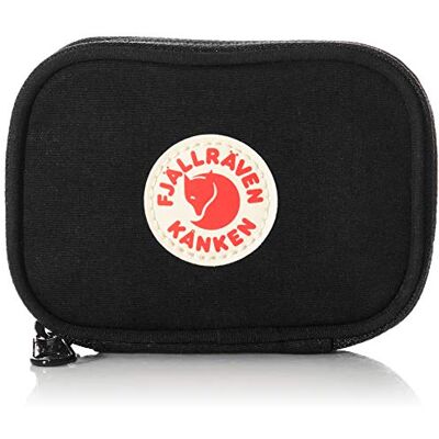 Fjällräven Fjallraven Kånken Card Wallet, reisaccessoires, uniseks portemonnee-volwassenen, zwart, 11 x 23 x 7,5 cm Fjällräven Fjallraven Kånken Card Wallet, reisaccessoires, uniseks portemonnee-volwassenen, zwart, 11 x 23 x 7,5 cm