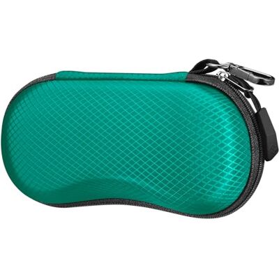 FINTIE Harde zonnebrillenkoker voor dames en heren Zonnebrillenkoker van EVA, krasbestendig, met karabijnhaak en ritssluiting, voor sportbril, fietsbril Eén maat FINTIE Harde zonnebrillenkoker voor dames en heren Zonnebrillenkoker van EVA, krasbestendig, met karabijnhaak en ritssluiting, voor sportbril, fietsbril Eén maat