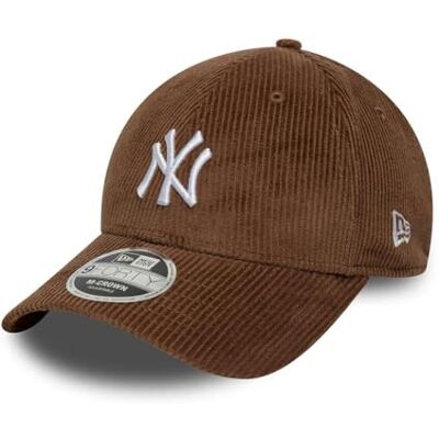 New Era 9Forty Cord MC Yankees CapEra MLB baseballpet van corduroy met drukknoopsluiting, met klep voor alle seizoenen, lente, zomer, herfst, winter, bruin, maat Eén maat New Era 9Forty Cord MC Yankees CapEra MLB baseballpet van corduroy met drukknoopsluiting, met klep voor alle seizoenen, lente, zomer, herfst, winter, bruin, maat Eén maat