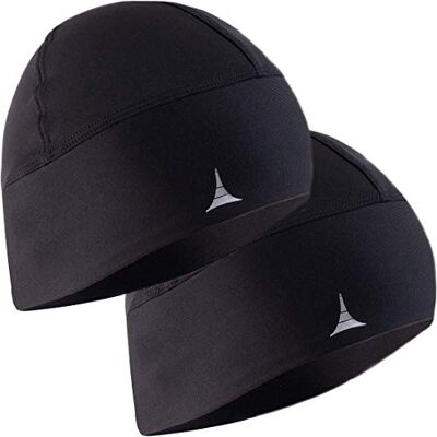 French Fitness Revolution Skull Cap Helm Liner Running Beanie Ultieme Thermische Retentie en Prestaties Vocht Wicking. Past onder Helmen One Size French Fitness Revolution Skull Cap Helm Liner Running Beanie Ultieme Thermische Retentie en Prestaties Vocht Wicking. Past onder Helmen One Size
