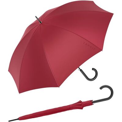 ESPRIT Automatische paraplu, slap rood, 103 cm ESPRIT Automatische paraplu, slap rood, 103 cm