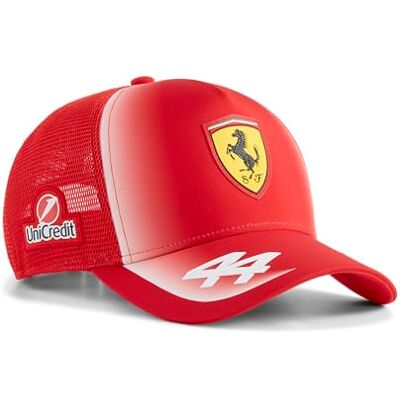 Puma Scuderia Ferrari F1 2026 Lewis Hamilton Cap-collectie, rood, één maat Eén maat Puma Scuderia Ferrari F1 2026 Lewis Hamilton Cap-collectie, rood, één maat Eén maat