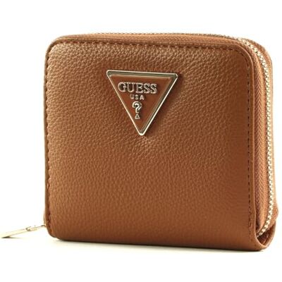 GUESS Dames portemonnee D COGNAC SWBG8778370COG meridian portemonnee ziparound klein COGNAC ND choix=P, cognac, S, elegant, Cognac., Stijlvol GUESS Dames portemonnee D COGNAC SWBG8778370COG meridian portemonnee ziparound klein COGNAC ND choix=P, cognac, S, elegant, Cognac., Stijlvol