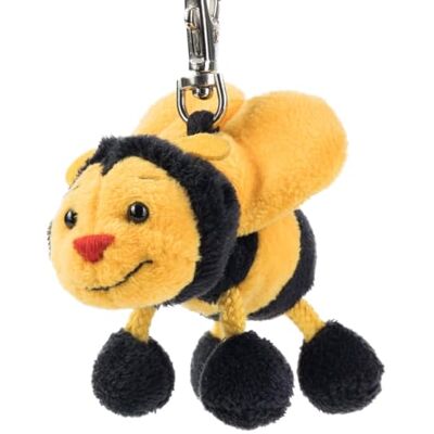 Schaffer Knuddel mich! Schaffer 0247 pluche sleutelhanger Bee Sabiene 9 cm geel/zwart Schaffer Knuddel mich! Schaffer 0247 pluche sleutelhanger Bee Sabiene 9 cm geel/zwart