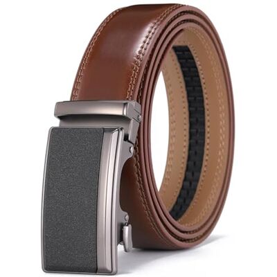 WUFANGBU Mode riem heren lederen riem verstelbare riem automatische casual riem heren WUFANGBU Mode riem heren lederen riem verstelbare riem automatische casual riem heren