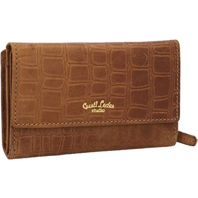 Gusti Leder Gusti gloria dames portemonnee leer, Bruin Gusti Leder Gusti gloria dames portemonnee leer, Bruin