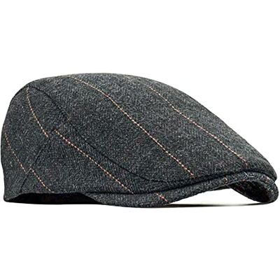 besbomig Heren Baskenmuts Flat Cap Golf Driving Newsboy Hat Flat Cap Wool Vilt Unisex Cap Vintage Retro Herfst 56-59 cm Tweed één maat 56-58 besbomig Heren Baskenmuts Flat Cap Golf Driving Newsboy Hat Flat Cap Wool Vilt Unisex Cap Vintage Retro Herfst 56-59 cm Tweed één maat 56-58