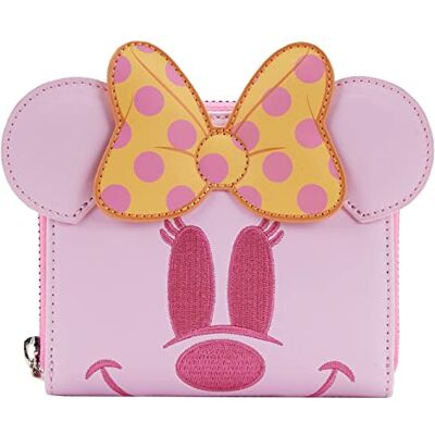 Loungefly Disney, pastel, spook, minnie, glow in the dark, damesportemonnee met ritssluiting, meerkleurig, W 13 x 10 cm, portemonnee met ritssluiting, Disney, spook, minnie, glow in the dark Loungefly Disney, pastel, spook, minnie, glow in the dark, damesportemonnee met ritssluiting, meerkleurig, W 13 x 10 cm, portemonnee met ritssluiting, Disney, spook, minnie, glow in the dark