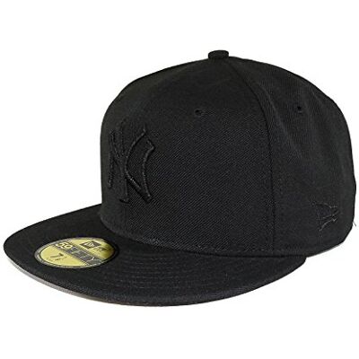 New Era New York Yankees 59fifty Basecap Mlb Basic Black/White 7 1/4-58cm New Era New York Yankees 59fifty Basecap Mlb Basic Black/White 7 1/4-58cm