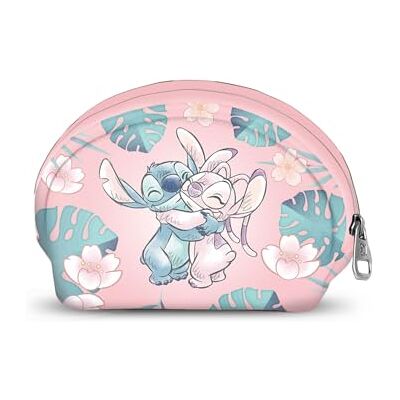 Disney Lilo and Stitch Hug-Casual Portemonnee, ovaal, roze, 12 x 9 cm, Lilo en Stitch roze, één maat, casual ovale portemonnee Disney Lilo and Stitch Hug-Casual Portemonnee, ovaal, roze, 12 x 9 cm, Lilo en Stitch roze, één maat, casual ovale portemonnee