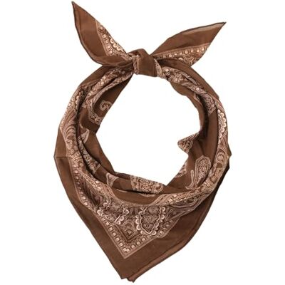Prettystern Sjaal van zijde en katoen, 65/65 cm, voor dames en heren, lente, zomer, zijden sjaal, SC46 65cmx65cm Prettystern Sjaal van zijde en katoen, 65/65 cm, voor dames en heren, lente, zomer, zijden sjaal, SC46 65cmx65cm