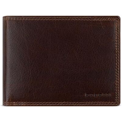 bugatti Savona RFID-portemonnee voor heren, natuurlijk leer, portemonnee, Bruin, S, Klassiek bugatti Savona RFID-portemonnee voor heren, natuurlijk leer, portemonnee, Bruin, S, Klassiek