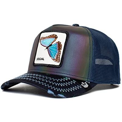 Goorin Bros. The Farm Original Seasonal Snapback Truckerpet voor dames en heren, baseballpet voor heren (1 stuk), Eén maat Eén maat Goorin Bros. The Farm Original Seasonal Snapback Truckerpet voor dames en heren, baseballpet voor heren (1 stuk), Eén maat Eén maat