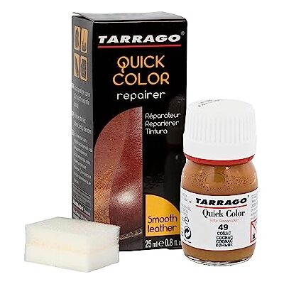 Tarrago Quick Color 25 ml Vernieuwende kleurstof voor schoenen van glad leer en canvas, cognac (49), 20,00 ml 20.00 ml Tarrago Quick Color 25 ml Vernieuwende kleurstof voor schoenen van glad leer en canvas, cognac (49), 20,00 ml 20.00 ml