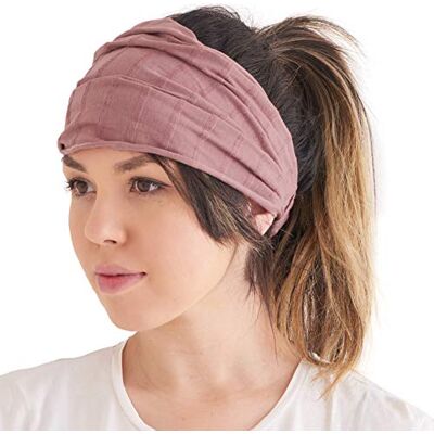 CHARM Haarband voor dames, 100% katoen, elastische bandana voor fitness, tulband, boho, breed en zacht, haarband voor heren, ideaal voor chemo, hoofdband, Japanse stijl, uniseks CHARM Haarband voor dames, 100% katoen, elastische bandana voor fitness, tulband, boho, breed en zacht, haarband voor heren, ideaal voor chemo, hoofdband, Japanse stijl, uniseks