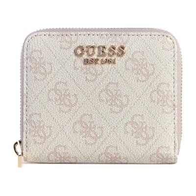 GUESS Laurel SLG Small Zip Around Portemonnee met Dove logo, klassiek, Dove logo, Klassiek GUESS Laurel SLG Small Zip Around Portemonnee met Dove logo, klassiek, Dove logo, Klassiek