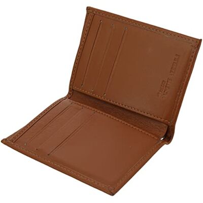 FASHIONGEN Kaartenhouder van runderleer, voor creditcards, loyaliteit en bezoeken, voor dames en heren, SAWSAN Camel FASHIONGEN Kaartenhouder van runderleer, voor creditcards, loyaliteit en bezoeken, voor dames en heren, SAWSAN Camel