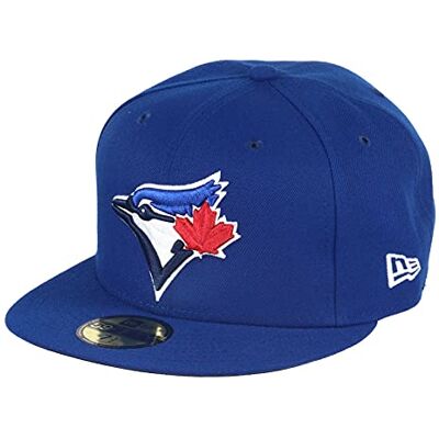 New Era Toronto Blue Jays MLB AC Performance Blue 59Fifty Basecap, Blauw New Era Toronto Blue Jays MLB AC Performance Blue 59Fifty Basecap, Blauw