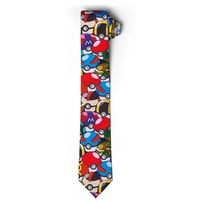 OppoSuits Pokémon stropdas Pokébal grappige stropdas voor heren met motief OppoSuits Pokémon stropdas Pokébal grappige stropdas voor heren met motief