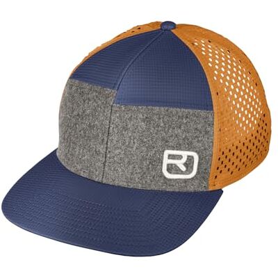 ORTOVOX Logo Air Trucker Cap Uniseks hoed voor volwassenen ORTOVOX Logo Air Trucker Cap Uniseks hoed voor volwassenen