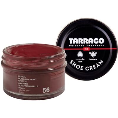 Tarrago Shoe Cream Beschermende crème voor leren schoenen, schoenverzorging, voedt, herstelt en beschermt 50 ml, (56) Kers 50 ml Tarrago Shoe Cream Beschermende crème voor leren schoenen, schoenverzorging, voedt, herstelt en beschermt 50 ml, (56) Kers 50 ml