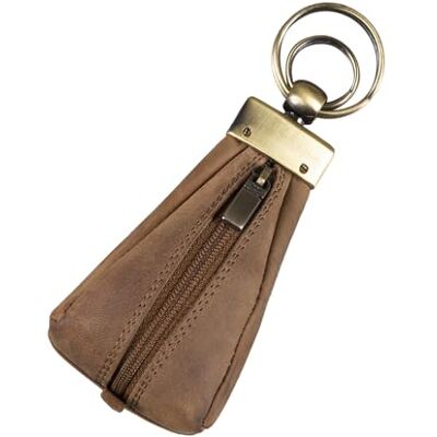 STILORD 'Enno' Vintage Lederen Sleutelhanger Tas Sleuteltas voor Mannen Kleine Portemonnee Sleutelhanger Portemonnee Sleutelhouder Mini Portemonnee Echt Leer, Medium bruin, S, Portemonnee STILORD 'Enno' Vintage Lederen Sleutelhanger Tas Sleuteltas voor Mannen Kleine Portemonnee Sleutelhanger Portemonnee Sleutelhouder Mini Portemonnee Echt Leer, Medium bruin, S, Portemonnee