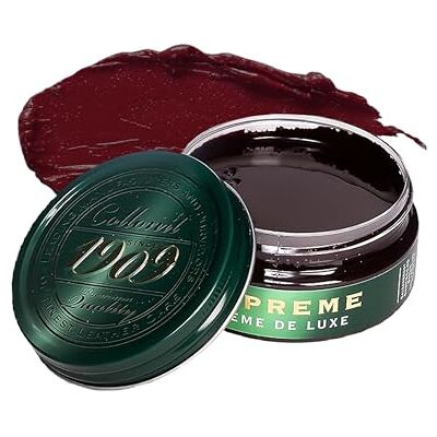 Collonil 1909 Supreme Creme de Luxe Schoensmeer Unisex, Rood (bordeaux/mahonie) 100 ml (1er Pack) Collonil 1909 Supreme Creme de Luxe Schoensmeer Unisex, Rood (bordeaux/mahonie) 100 ml (1er Pack)