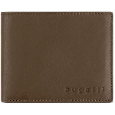 bugatti Lima Leren herenportemonnee horizontaal formaat met RFID-bescherming cognac bugatti Lima Leren herenportemonnee horizontaal formaat met RFID-bescherming cognac