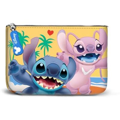 Disney Lilo and Stitch Ocean kleine portemonnee, vierkant, blauw, 13 x 10 cm, Lilo en Stitch blauw, één maat, kleine vierkante portemonnee Disney Lilo and Stitch Ocean kleine portemonnee, vierkant, blauw, 13 x 10 cm, Lilo en Stitch blauw, één maat, kleine vierkante portemonnee
