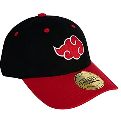 ABYSTYLE Naruto Akatsuki Cap, uniseks, zwart, één maat ABYSTYLE Naruto Akatsuki Cap, uniseks, zwart, één maat