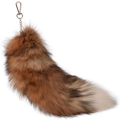 ChongKuan Therian Tail vossenstaart hanger van imitatiebont, 1 ChongKuan Therian Tail vossenstaart hanger van imitatiebont, 1