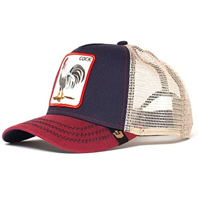 Goorin Bros. The Farm Unisex Baseball Trucker Hat Heren Baseball Cap (1 stuk), Blauw One Size Goorin Bros. The Farm Unisex Baseball Trucker Hat Heren Baseball Cap (1 stuk), Blauw One Size