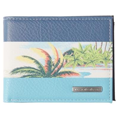 Quiksilver Freshness Portemonnee voor heren, Donkerblauw Quiksilver Freshness Portemonnee voor heren, Donkerblauw