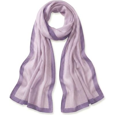 TigerTie Chiffon sjaal voor dames, effen, afmetingen sjaal 160 cm x 36 cm, gemaakt in Italië, paars, lila, paars, afmetingen 160 cm x 36 cm Tuchgröße 160 cm x 36 cm TigerTie Chiffon sjaal voor dames, effen, afmetingen sjaal 160 cm x 36 cm, gemaakt in Italië, paars, lila, paars, afmetingen 160 cm x 36 cm Tuchgröße 160 cm x 36 cm