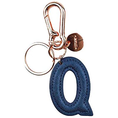 Legami INK0017 My Initial sleutelhanger Q Blue Taglia Unica, Blauw, Taglia unica Legami INK0017 My Initial sleutelhanger Q Blue Taglia Unica, Blauw, Taglia unica